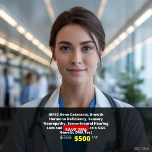 IARS2 Gene NGS Genetic DNA Test - Comprehensive Analysis for Multiple Disorders | $500 USD | Available Across USA