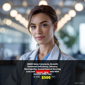 IARS2 Gene NGS DNA Test USA - $500 | Comprehensive Genetic Testing for Cataracts