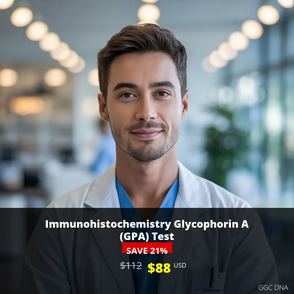 Immunohistochemistry Glycophorin A (GPA) Test - $88 USD | Cancer Diagnosis & Hematology Testing USA