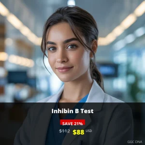 Inhibin B Test USA - $88 USD | Ovarian Reserve & Fertility Testing | Same Day Results Available