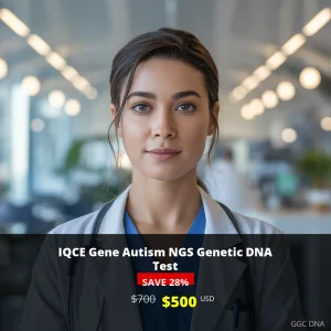 IQCE Gene Autism NGS Genetic DNA Test USA $500 | Comprehensive Autism Genetic Testing