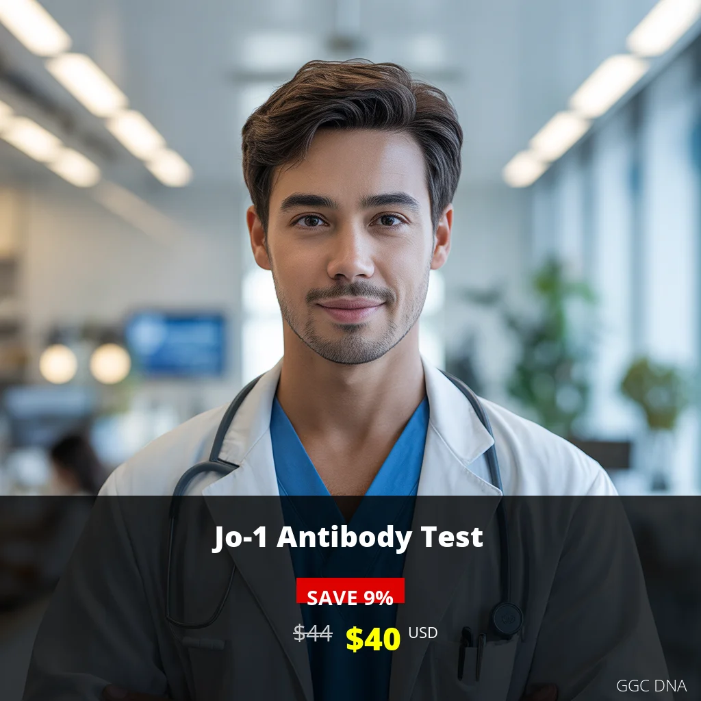 Jo-1 Antibody Test USA - $40 USD | Autoimmune Myositis Detection & Diagnosis
