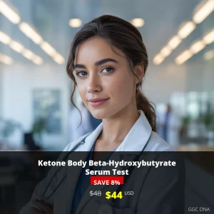 Ketone Body Beta-Hydroxybutyrate Serum Test USA - $44 USD | Same Day Results | Diabetes Management