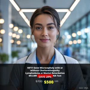 KIF11 Gene MCLMR NGS Genetic DNA Test - $500 USA | Microcephaly & Chorioretinopathy Testing