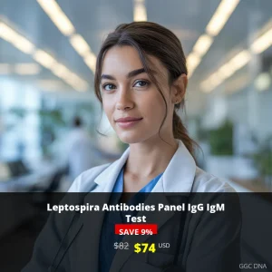 Leptospira Antibodies Panel IgG IgM Test USA - $74 USD | Same Day Results | GGC DNA