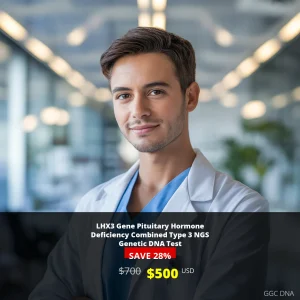 LHX3 Gene Pituitary Hormone Deficiency Combined Type 3 NGS Genetic DNA Test USA Price $500 | Comprehensive Genetic Testing