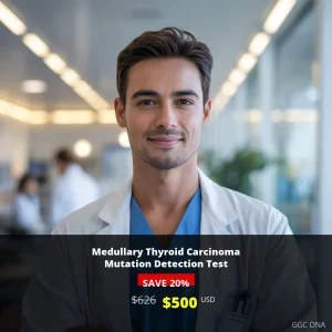 Medullary Thyroid Carcinoma Mutation Detection Test $500 USA | Genetic Cancer Screening & RET Gene Analysis