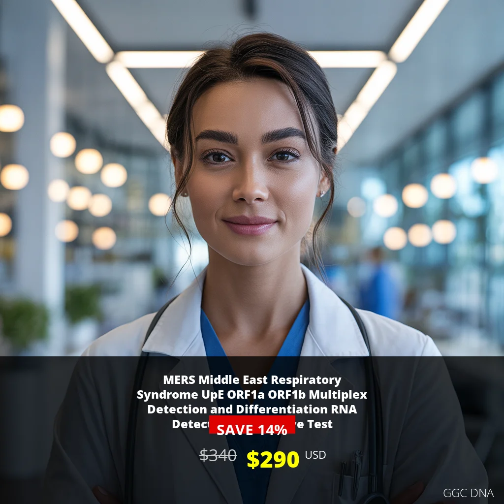 MERS Coronavirus RNA Test - $290 USD | Multiplex Detection & Differentiation | USA Testing