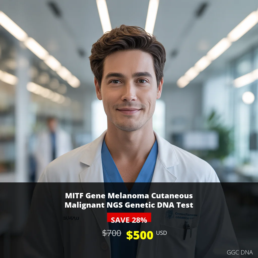 MITF Gene Melanoma NGS DNA Test USA | $500 USD | Comprehensive Genetic Cancer Screening