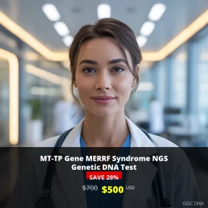 MT-TP Gene MERRF Syndrome NGS Genetic DNA Test USA $500 | Comprehensive Mitochondrial Disorder Screening