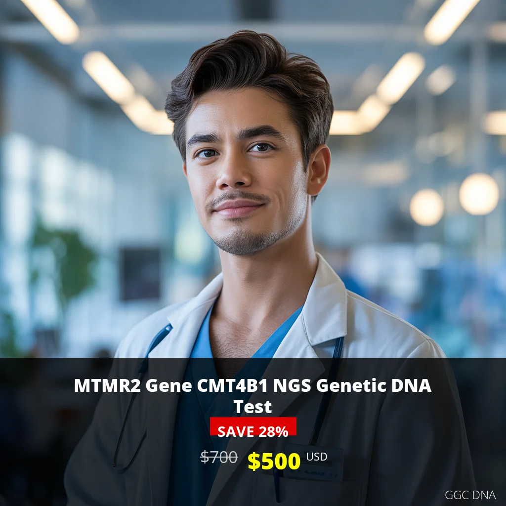 MTMR2 Gene CMT4B1 NGS Genetic DNA Test USA Price $500 | Comprehensive Neurological Genetic Testing