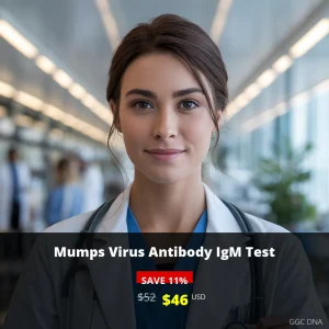 Mumps Virus Antibody IgM Test USA - $46 USD | Same Day Results | CLIA Certified Testing