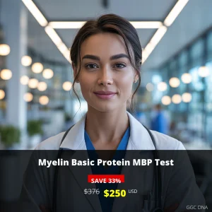 Myelin Basic Protein MBP Test USA - $250 USD | Neurological Disorder Screening | GGC DNA
