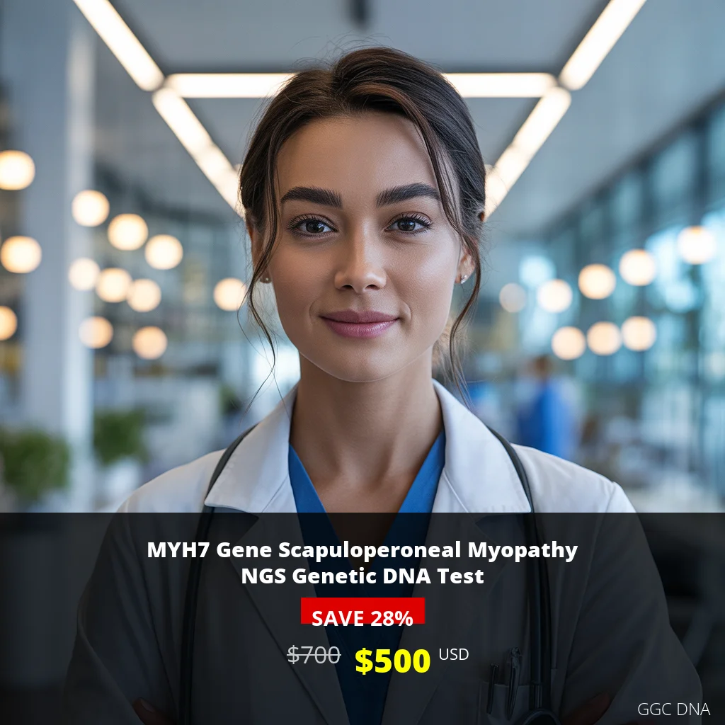 MYH7 Gene Scapuloperoneal Myopathy NGS Genetic DNA Test - $500 USA | Comprehensive Neurological Genetic Testing
