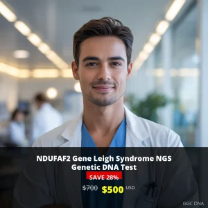 NDUFAF2 Gene Leigh Syndrome NGS Genetic DNA Test - $500 USA | Comprehensive Mitochondrial Disorder Screening