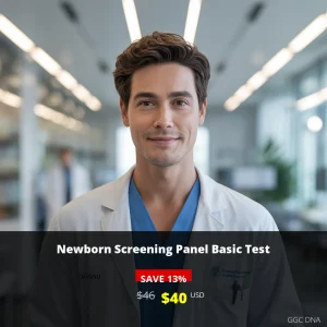 Newborn Screening Panel Basic Test - $40 USA | Comprehensive Newborn Health Screening