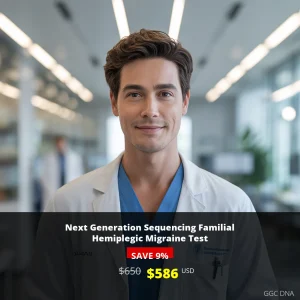 Next Generation Sequencing Familial Hemiplegic Migraine Test - $586 USD | Comprehensive Genetic Testing for Migraine Disorders in USA