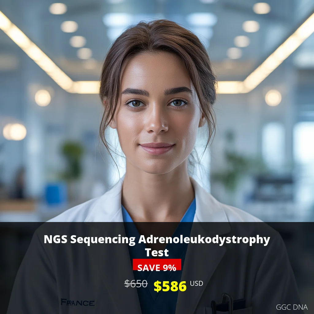 NGS Sequencing Adrenoleukodystrophy Test - $586 USD | Comprehensive Genetic Testing for Neurological Disorders in USA