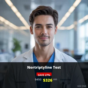 Nortriptyline Test USA - Therapeutic Drug Monitoring | $326 USD Price | Accurate LC-MS/MS Analysis