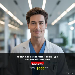 NPHS1 Gene Nephrosis Finnish Type NGS Genetic DNA Test - $500 USD in USA | Comprehensive Genetic Testing for Kidney Disease