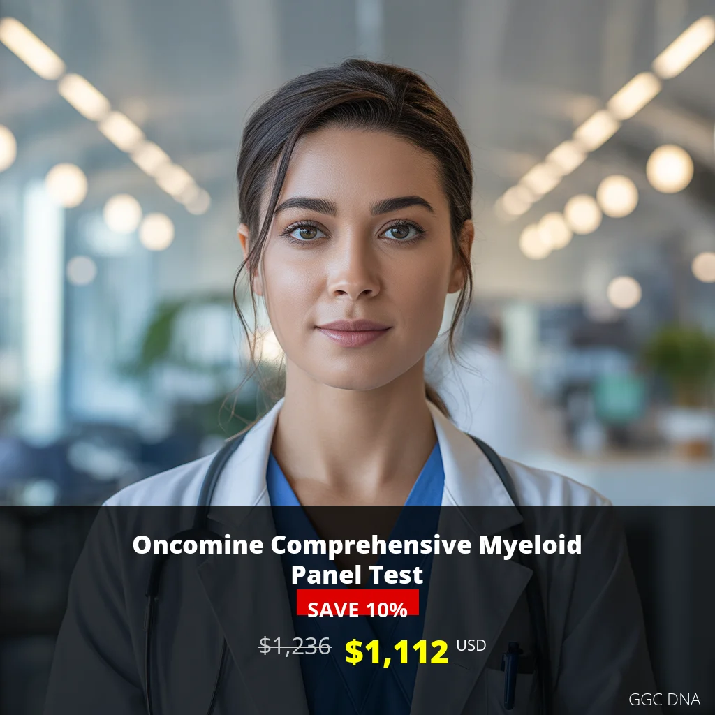Oncomine Comprehensive Myeloid Panel Test - $1112 USD | Advanced Leukemia Genetic Testing in USA | Comprehensive Myeloid Cancer Analysis