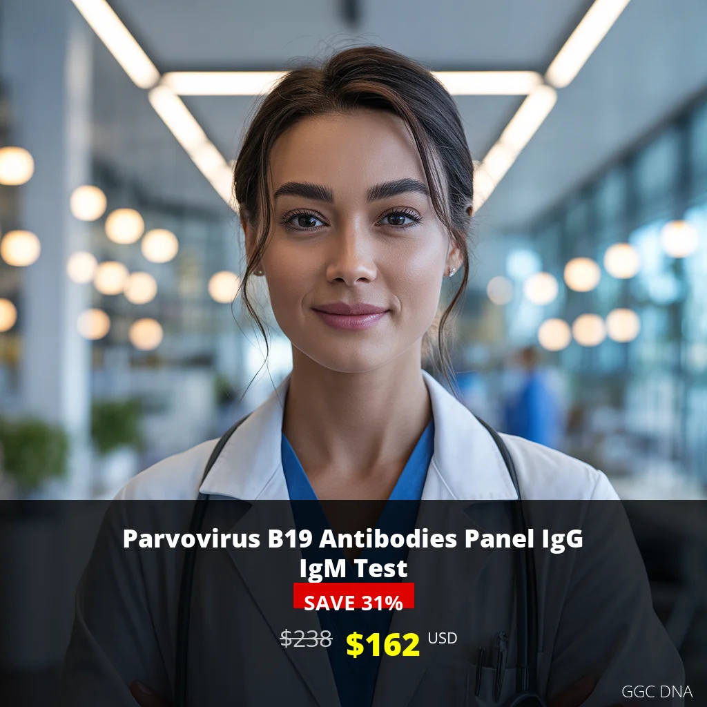Parvovirus B19 Antibodies Panel IgG IgM Test - $162 USA Price | Comprehensive Testing Across USA