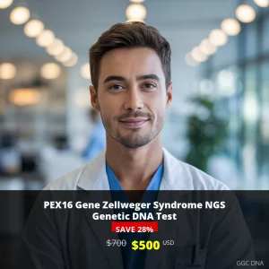 PEX16 Gene Zellweger Syndrome NGS Genetic DNA Test - $500 USA | Comprehensive Neurological Disorder Screening