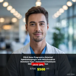 POLG Gene Progressive External Ophthalmoplegia Test | $500 USD | NGS Genetic DNA Testing USA | Neurological Disorder Diagnosis