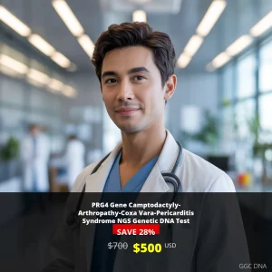 PRG4 Gene Camptodactyly-Arthropathy-Coxa Vara-Pericarditis Syndrome NGS Genetic DNA Test - $500 USD Price in USA | GGC DNA Testing