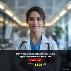 PRNP Gene Huntington Disease-Like Type 1 NGS Genetic DNA Test USA - $500 USD | Comprehensive Neurological Genetic Testing