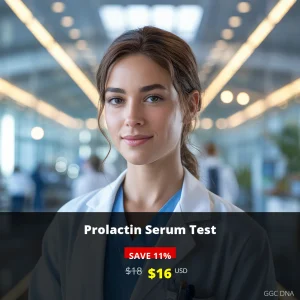 Prolactin Serum Test USA - $16 USD | Hormone Level Analysis & Pituitary Function