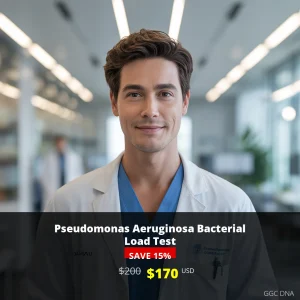 Pseudomonas Aeruginosa Bacterial Load Test $170 USA | GGC DNA Testing Centers