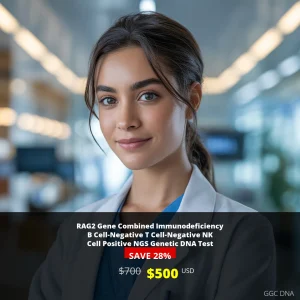 RAG2 Gene Combined Immunodeficiency Test - NGS DNA Analysis | $500 USD | USA