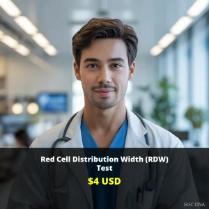 Red Cell Distribution Width RDW Test USA Price $4 | Complete Blood Analysis | GGC DNA