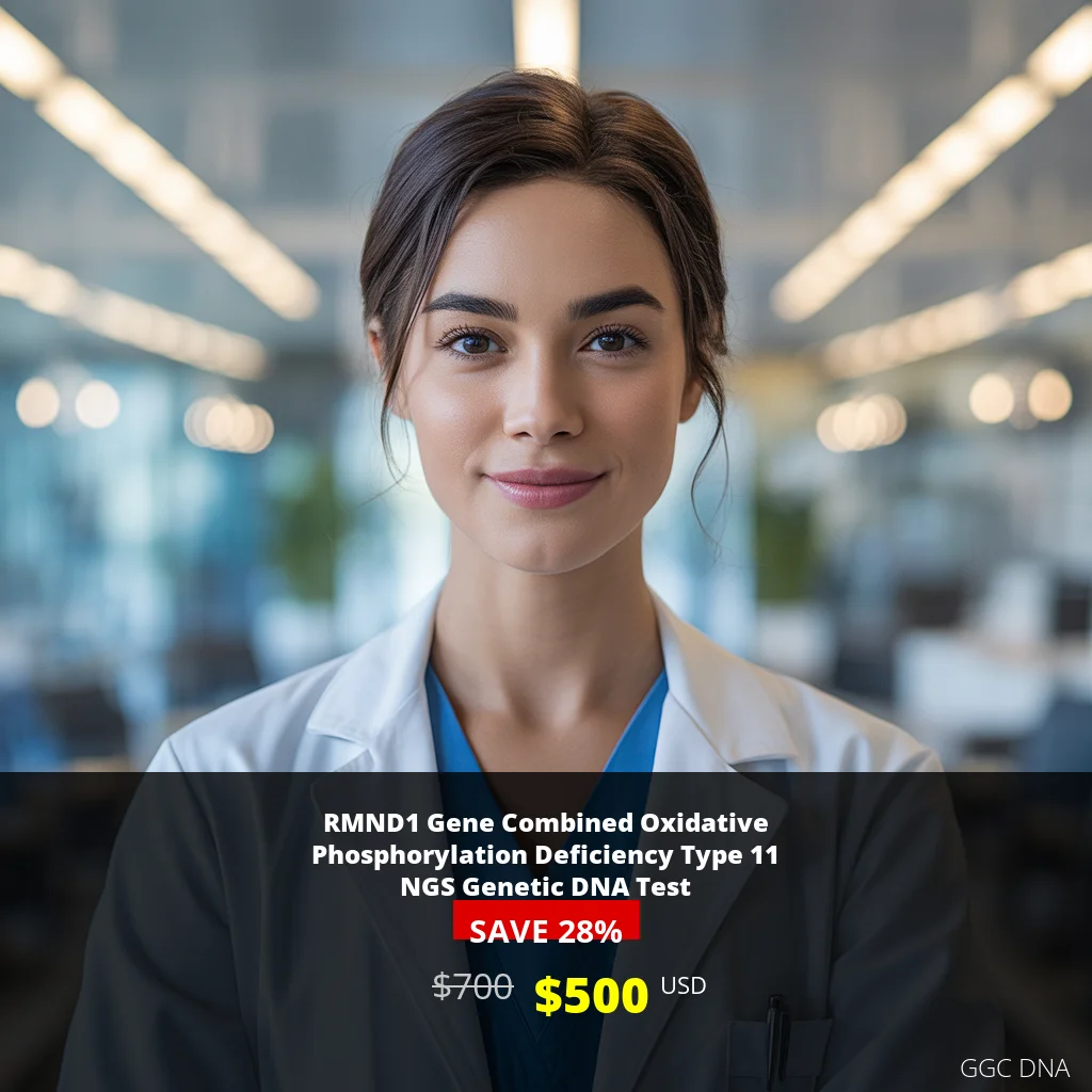 RMND1 Gene Combined Oxidative Phosphorylation Deficiency Type 11 NGS Genetic DNA Test - $500 USA | Comprehensive Mitochondrial Disorder Screening