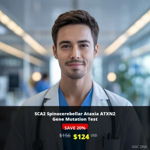 SCA2 Spinocerebellar Ataxia ATXN2 Gene Mutation Test - $124 USD Price in USA | Genetic Testing for Neurological Disorders