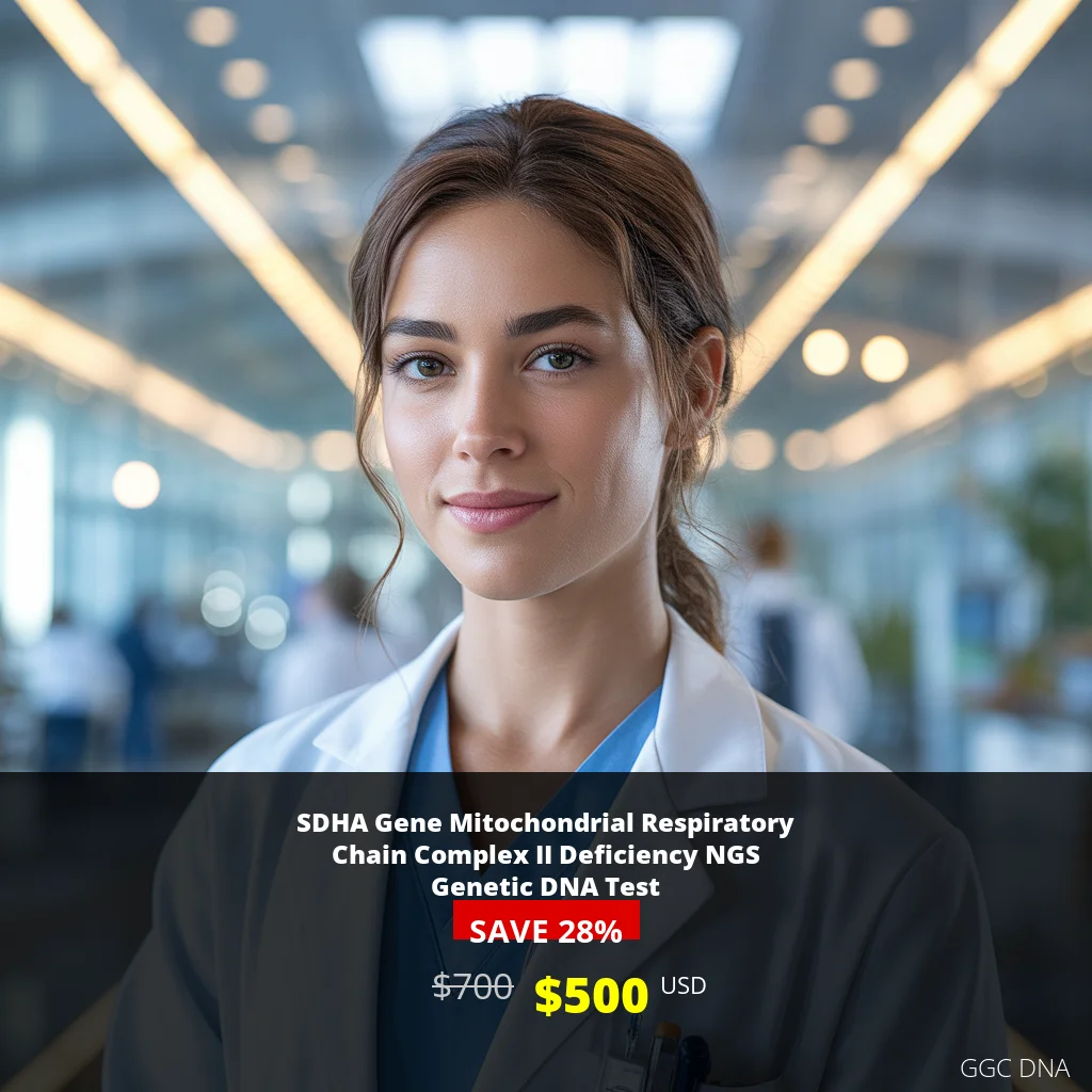 SDHA Gene Mitochondrial Respiratory Chain Complex II Deficiency NGS Genetic DNA Test - $500 USA | Comprehensive Genetic Testing for Neurological Disorders