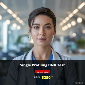 Single Profiling DNA Test USA - $250 USD | Comprehensive DNA Analysis & Genetic Profiling Services