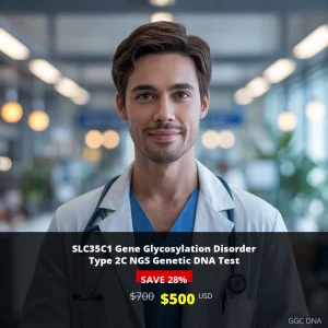 SLC35C1 Gene Glycosylation Disorder Type 2C NGS Genetic DNA Test - $500 USD | Comprehensive Neurological Genetic Testing USA