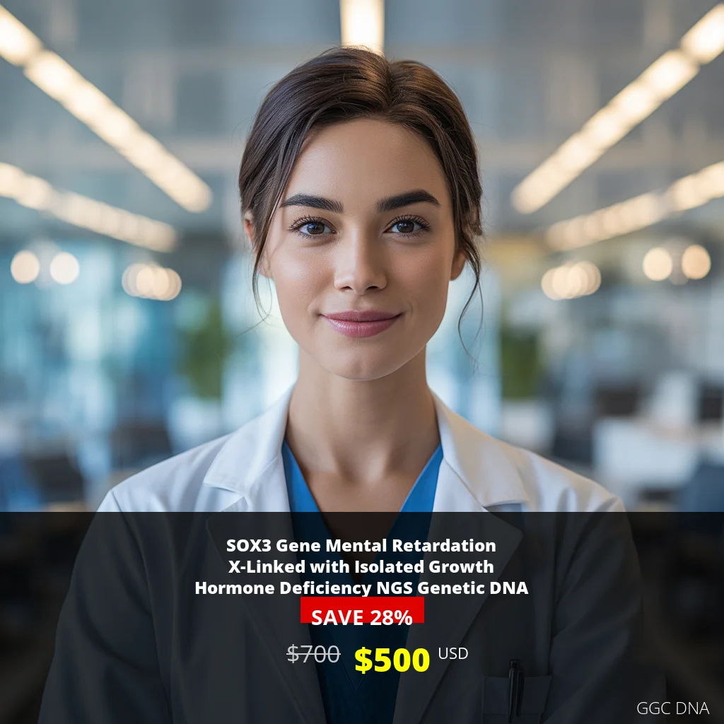 SOX3 Gene Mental Retardation X-Linked with Growth Hormone Deficiency NGS DNA Test - $500 USA | Comprehensive Genetic Testing