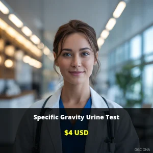 Specific Gravity Urine Test - $4 USD | Comprehensive Kidney Function Analysis | Available Across USA