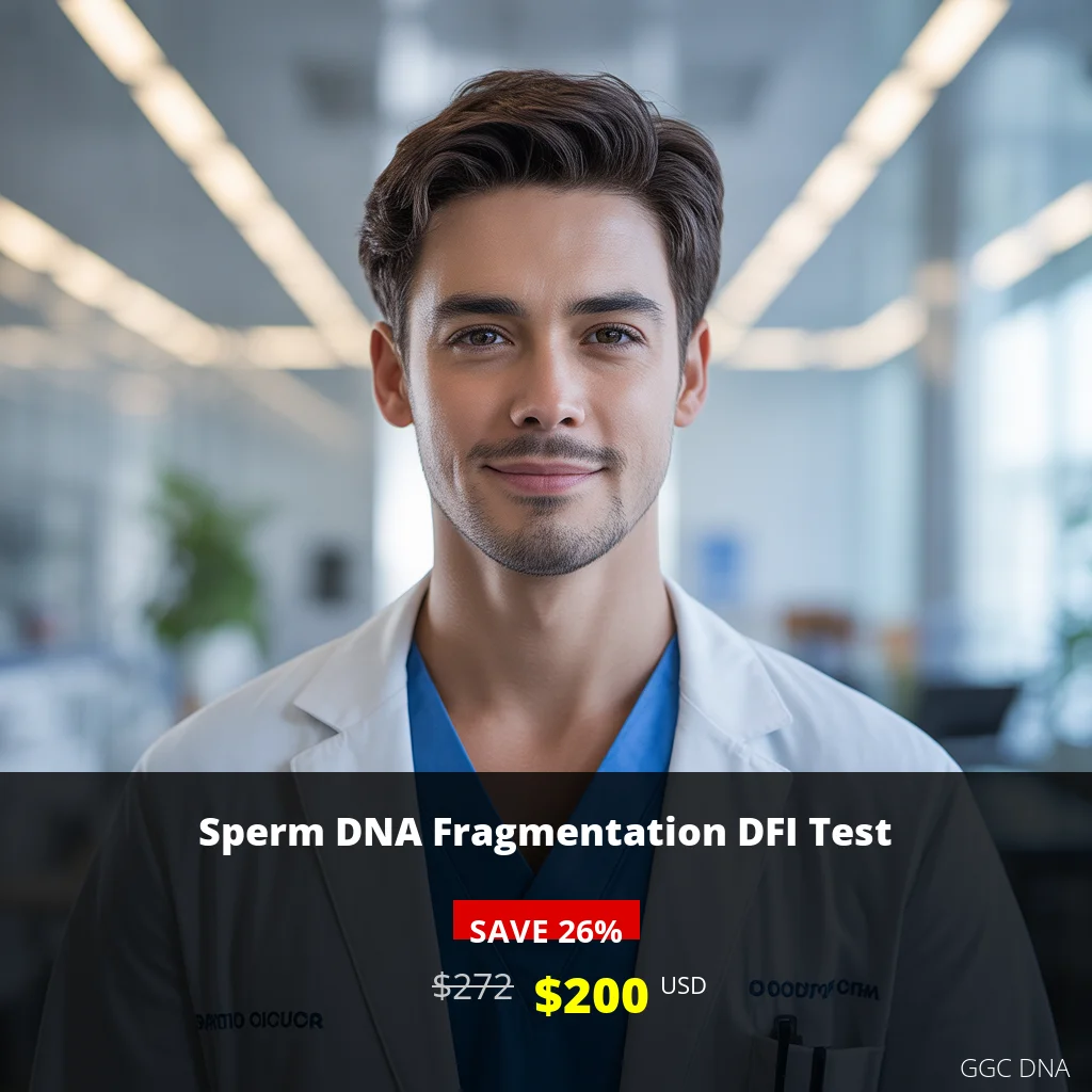 Sperm DNA Fragmentation DFI Test USA - $200 USD | Male Fertility Testing & Analysis