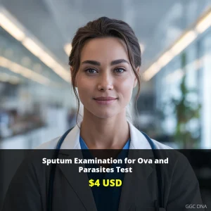 Sputum Ova and Parasites Test USA - $4 | Comprehensive Parasitic Infection Detection | GGC DNA