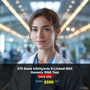 STS Gene Ichthyosis X-Linked NGS Genetic DNA Test USA $500 | Comprehensive Genetic Testing for Inherited Skin Disorders