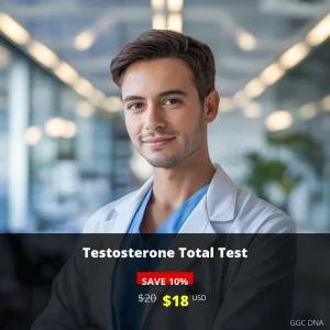 Testosterone Total Test USA - $18 USD | Comprehensive Hormone Testing Available Nationwide