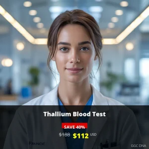 Thallium Blood Test USA - Heavy Metal Toxicity Screening $112 | GGC DNA