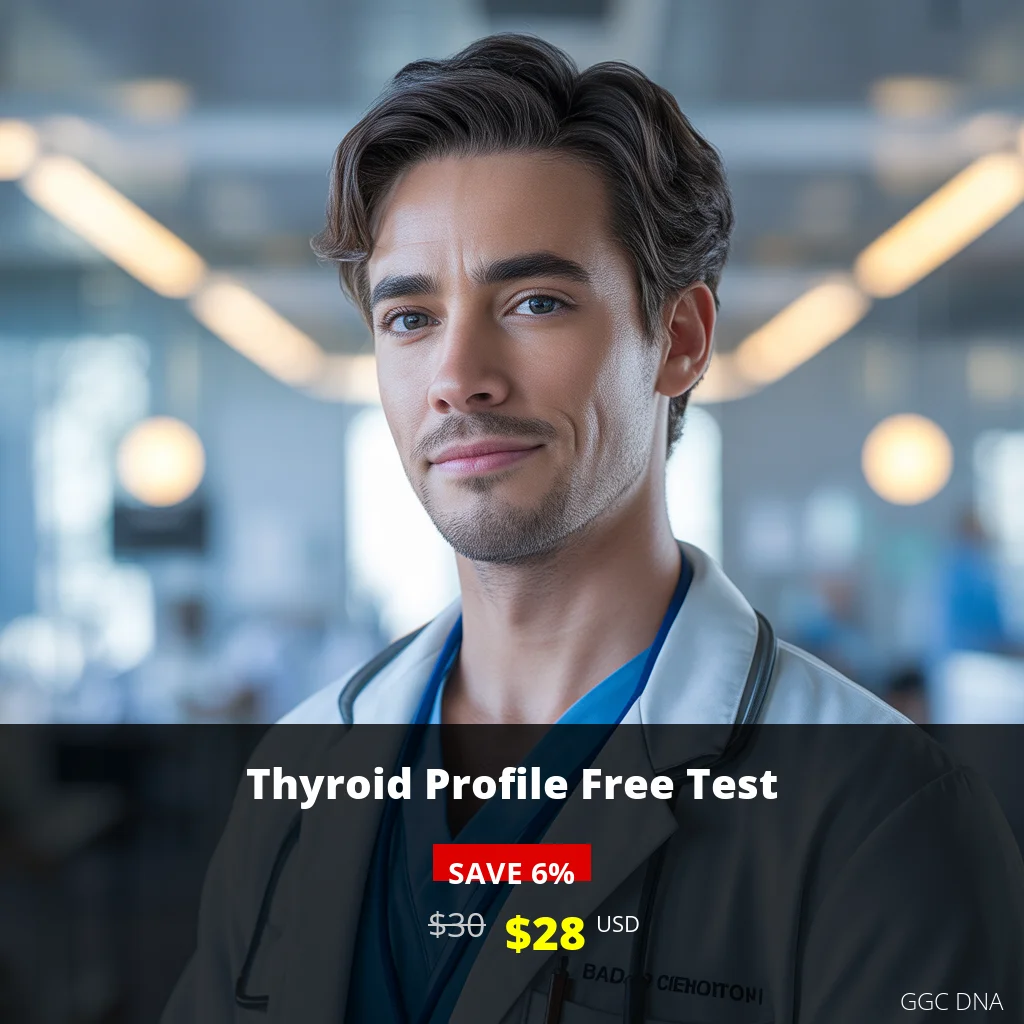 Thyroid Profile Free Test - Comprehensive Thyroid Screening | $28 USD | USA