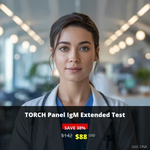 TORCH Panel IgM Extended Test - $88 USD | Comprehensive Prenatal Infection Screening in USA