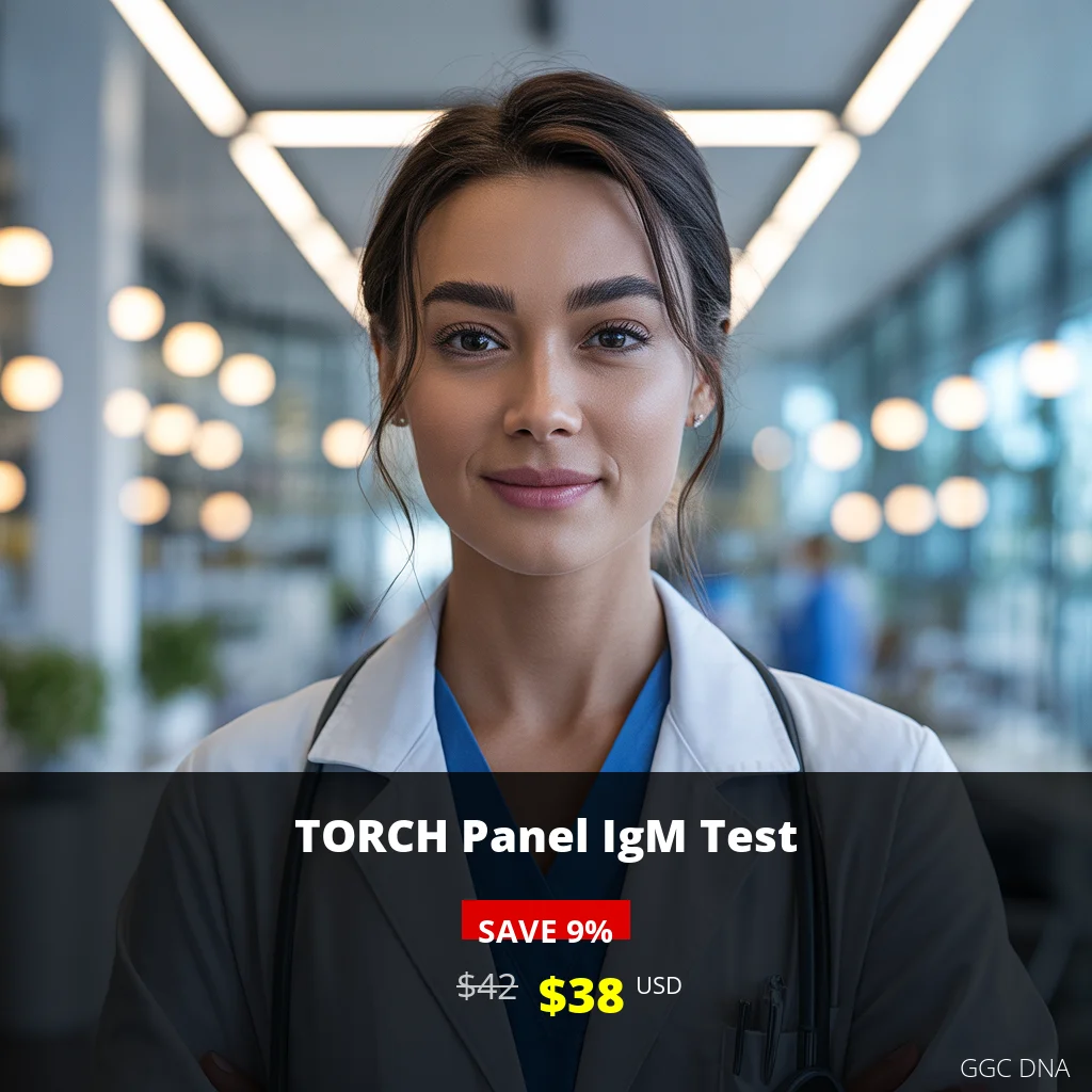 TORCH Panel IgM Test USA - $38 Discount Price | Same Day Results | GGC DNA