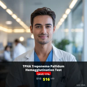 TPHA Treponema Pallidum Hemagglutination Test USA $16 | Syphilis Detection & Diagnosis